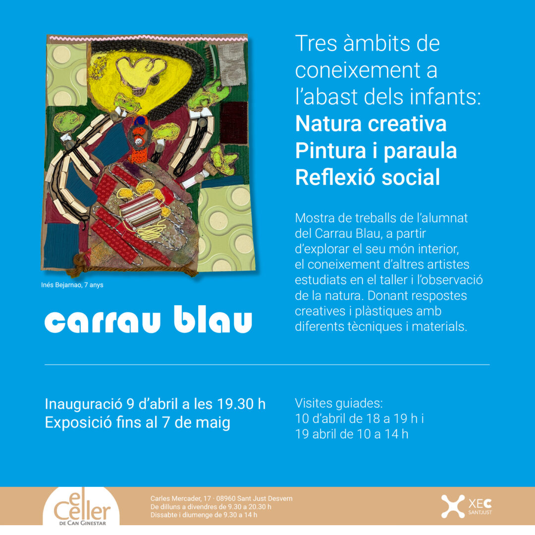 Exposoció a Can Ginestar: tres àmbits de coniexement a l’abast dels infants.